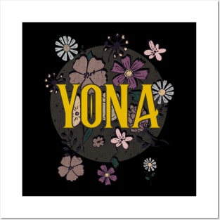 Aesthetic Proud Name Yona Flowers Anime Retro Styles Posters and Art